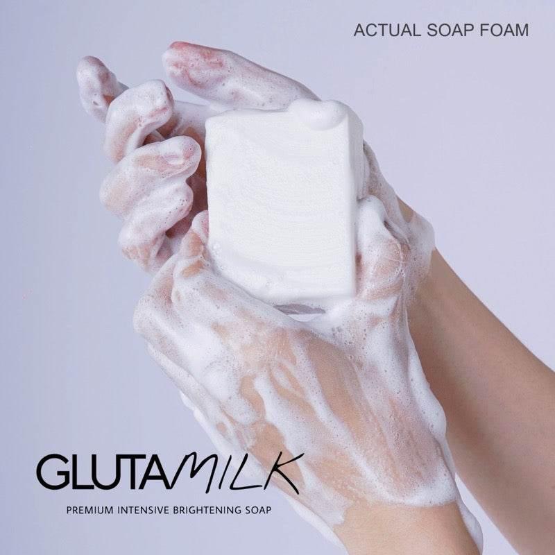 Glutamilk Brightening Soap – Glutathione & Milk by Charkush Beauty - MZG Health & Beauty Imports
