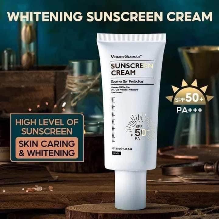 Vibrant Glamour Sunscreen Cream - MZG Health & Beauty Imports