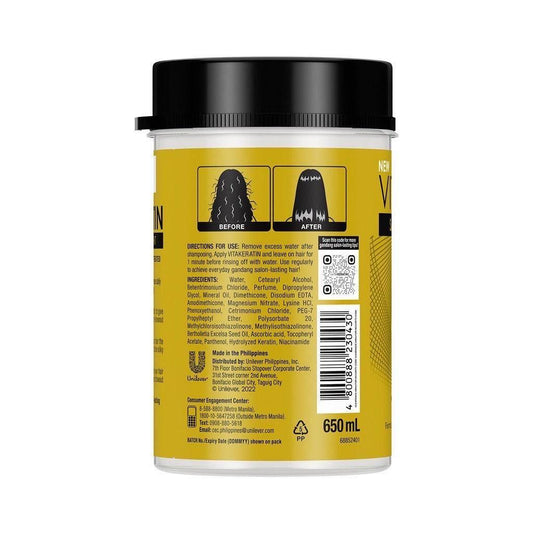 Vitakeratin Treatment Brazilian Straight 650ml - MZG Health & Beauty Imports