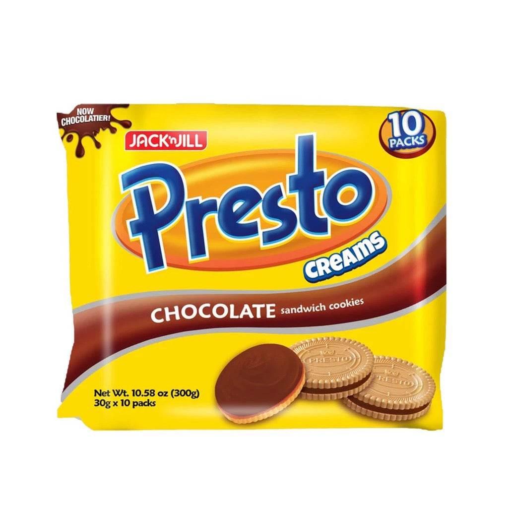 Presto Creams Chocolate (30g x 10) - MZG Health & Beauty Imports