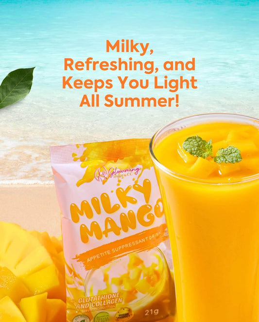 Glowming Milky Mango Drink – Appetite Suppressant by Cc Glam & Beauty - MZG Health & Beauty Imports