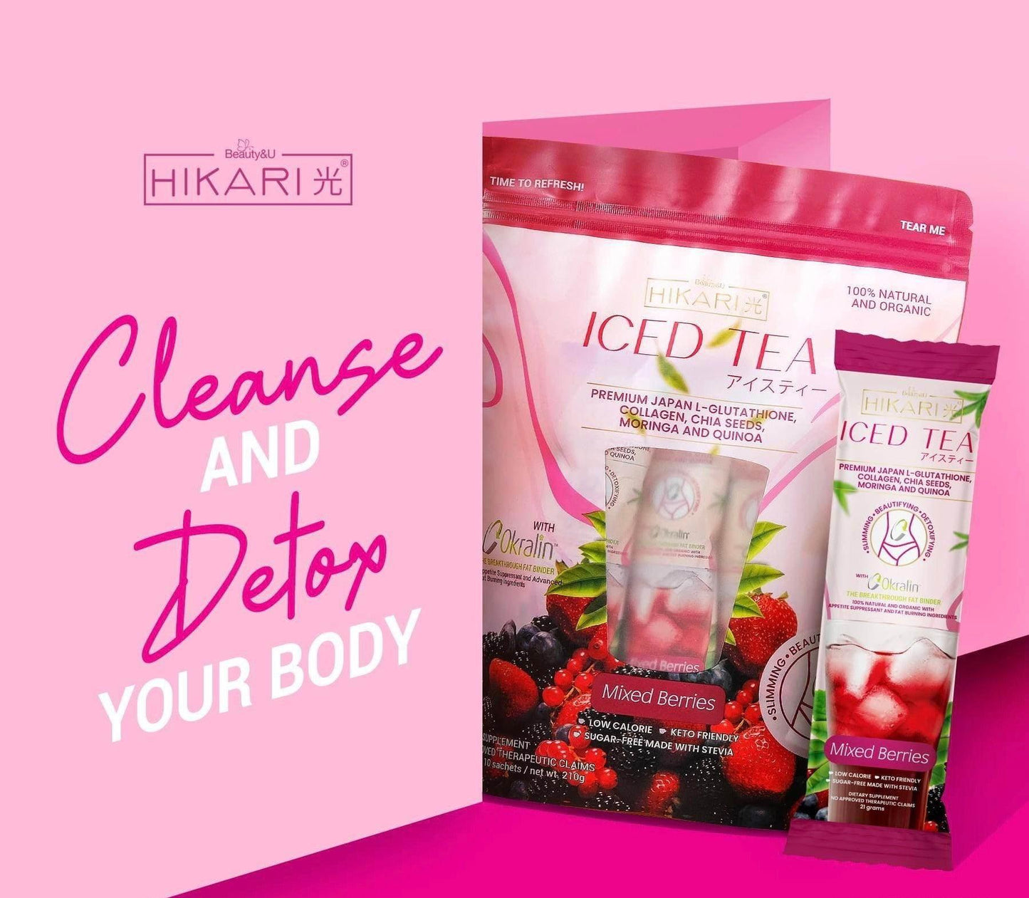 Hikari Iced Tea Mixed Berries Flavor - MZG Health & Beauty Imports