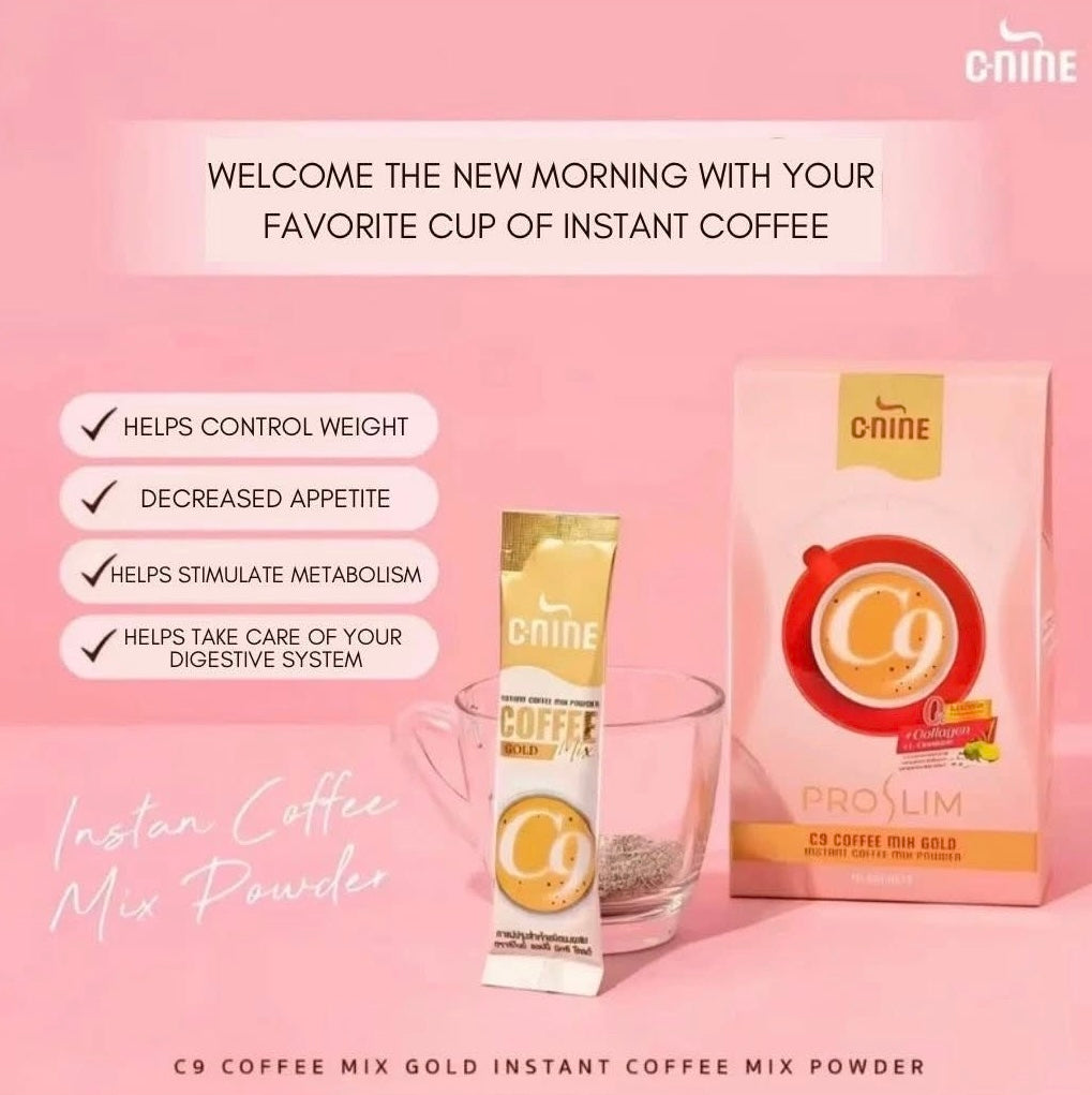 C-Nine C9 Pro Slim Coffee Mix | 10 Sachets