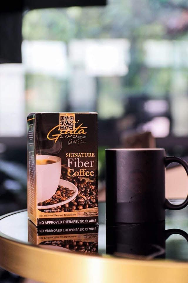 Gluta Lipo Gold Series Signature Fiber Coffee | 10 Sachets