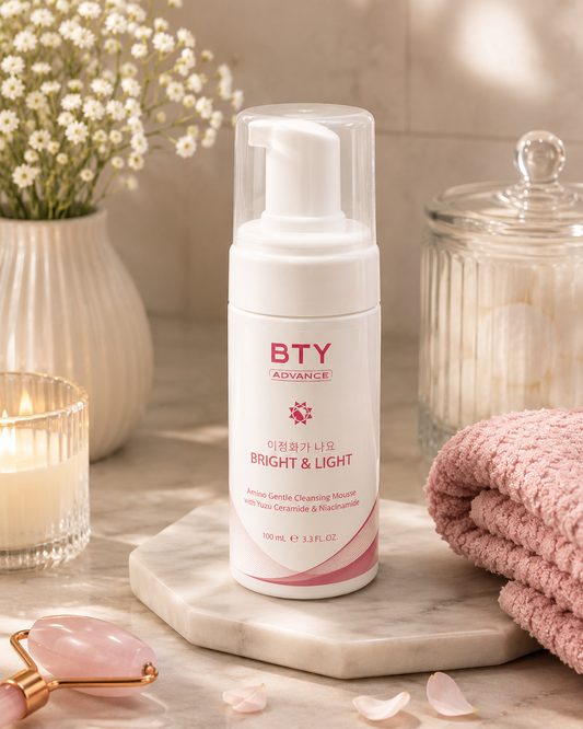 BTY Advance Bright & Light Amino Gentle Cleansing Mousse | 100ml