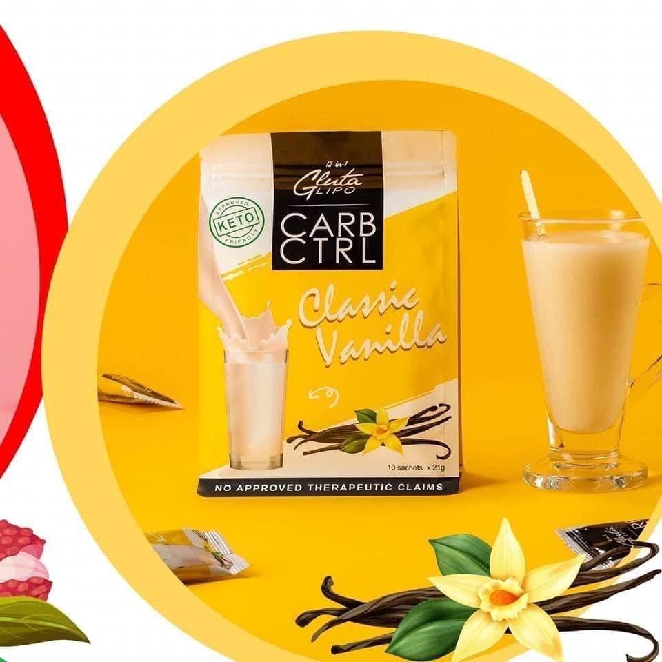Gluta Lipo CARB CTRL Classic Vanilla - MZG Health & Beauty Imports