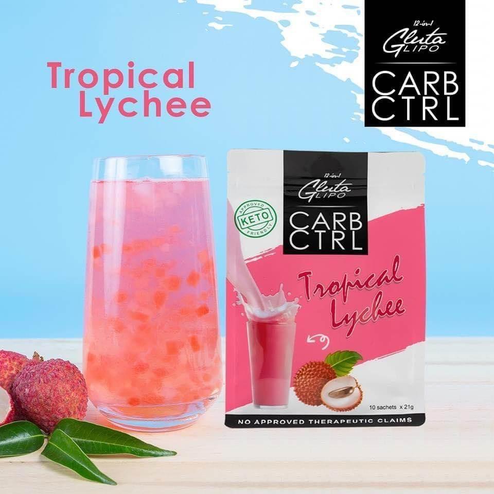 Gluta Lipo CARB CTRL Tropical Lychee - MZG Health & Beauty Imports