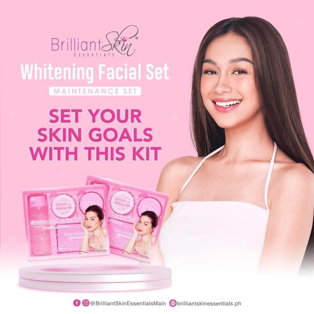 Brilliant Skin Whitening Facial Set - Maintenance Set - MZG Health & Beauty Imports