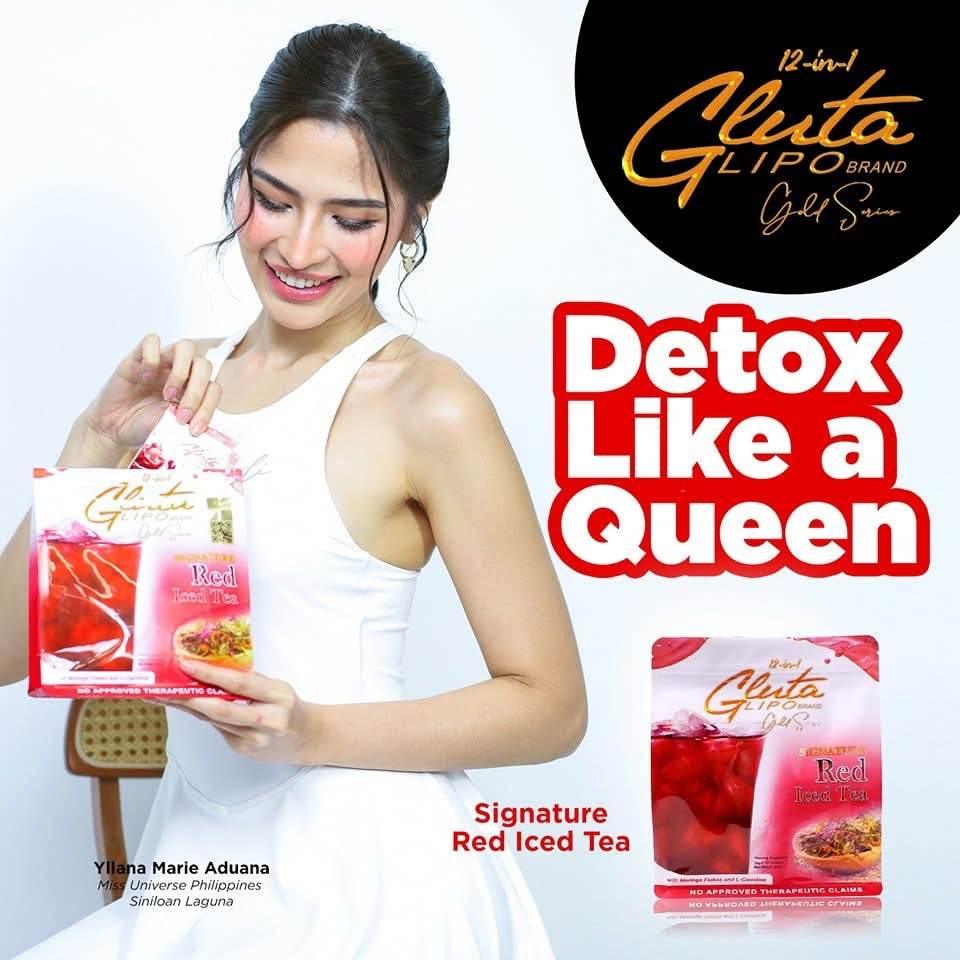 Gluta Lipo Signature Red Iced Tea - MZG Health & Beauty Imports