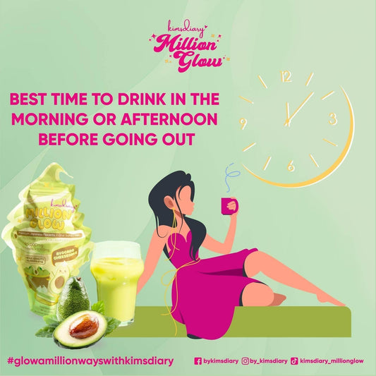 Kimsdiary Million Glow Avocado Cheesecake - MZG Health & Beauty Imports