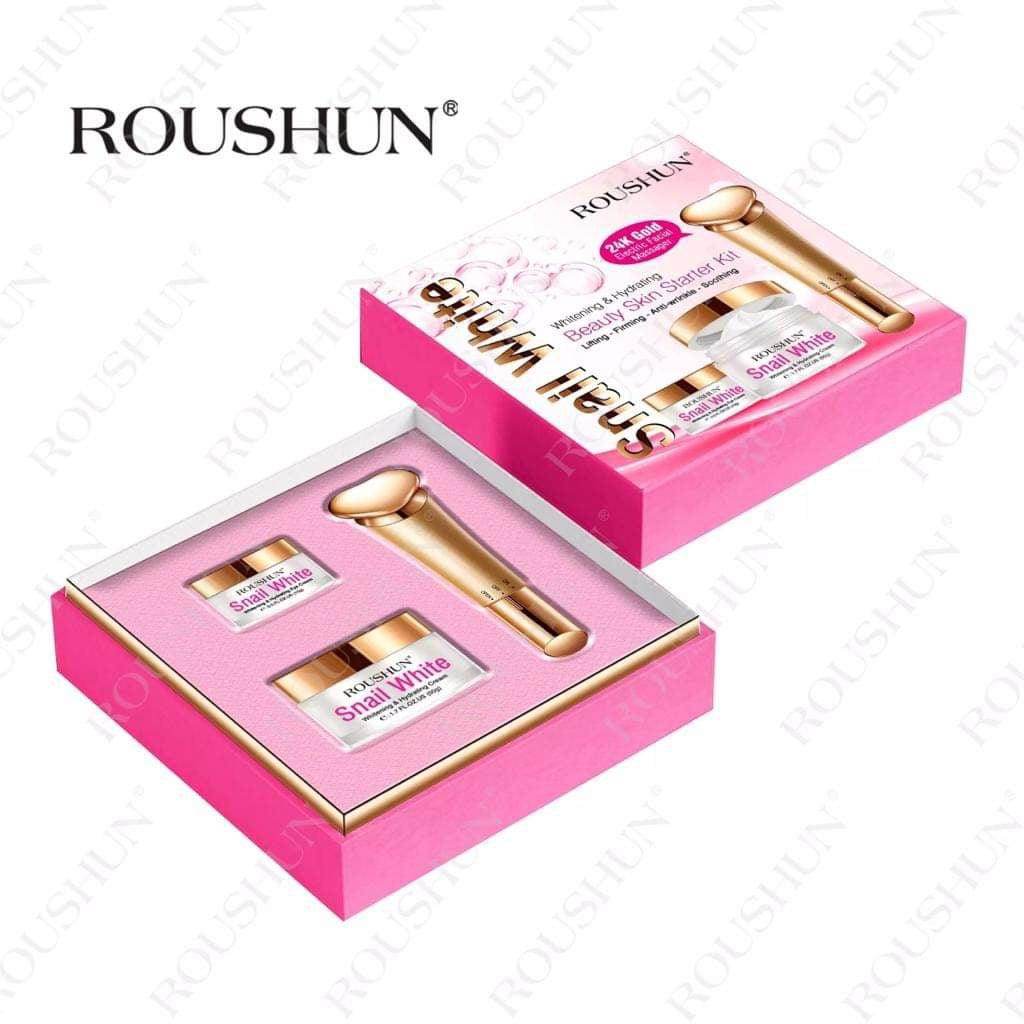 Roushun Snail White Beauty Skin Starter Kit - MZG Health & Beauty Imports
