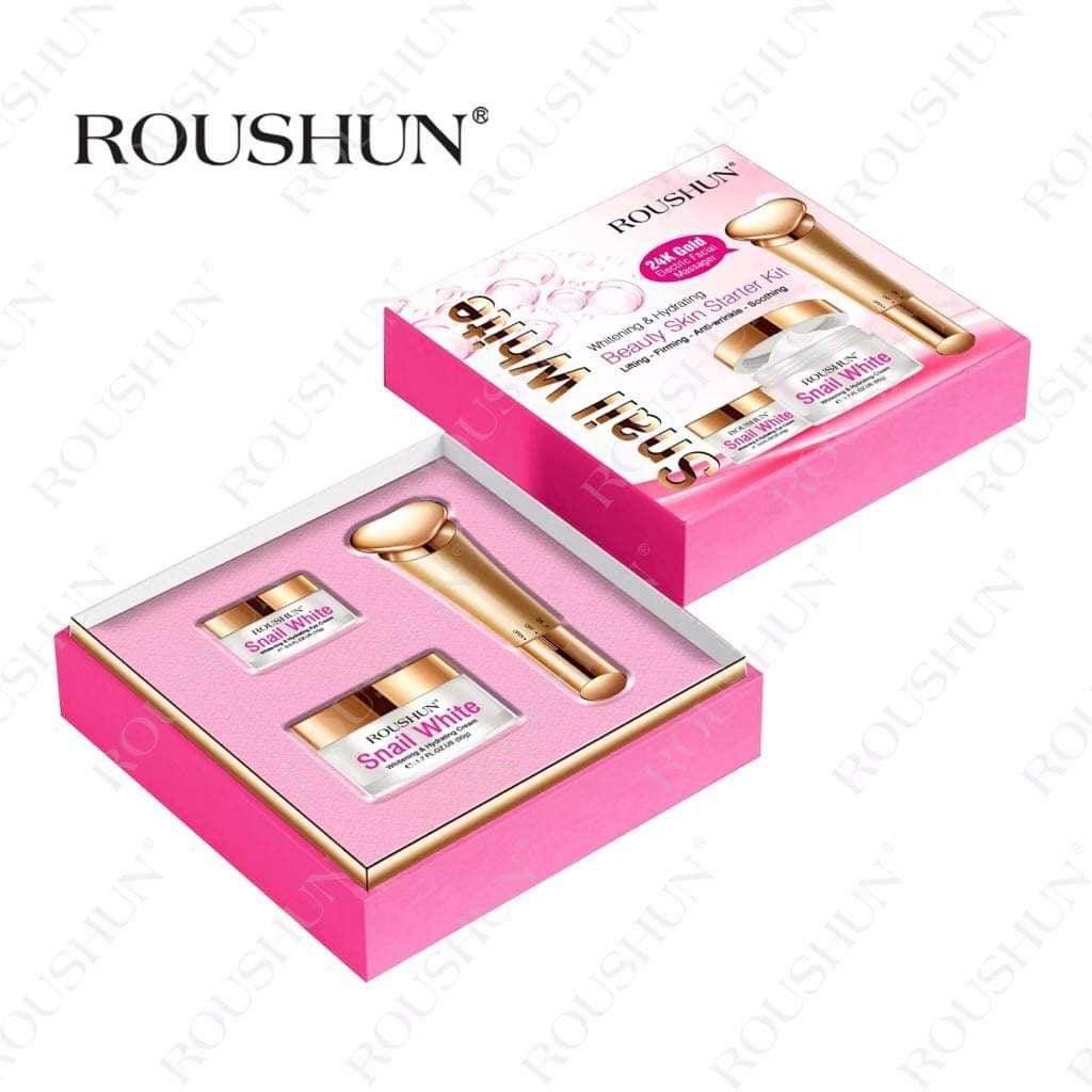 Roushun Snail White Beauty Skin Starter Kit - MZG Health & Beauty Imports