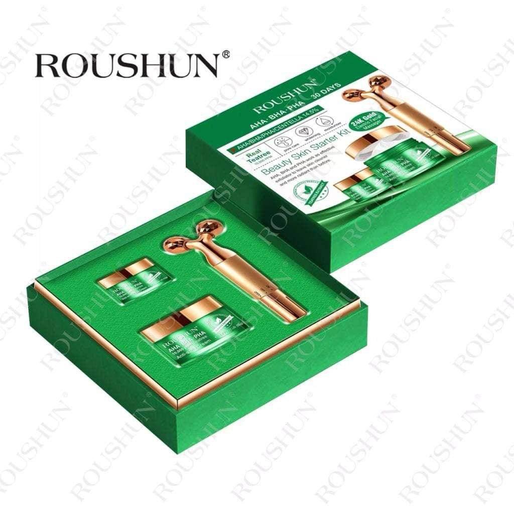 Roushun AHA.BHA.PHA Beauty Skin Starter Kit - MZG Health & Beauty Imports