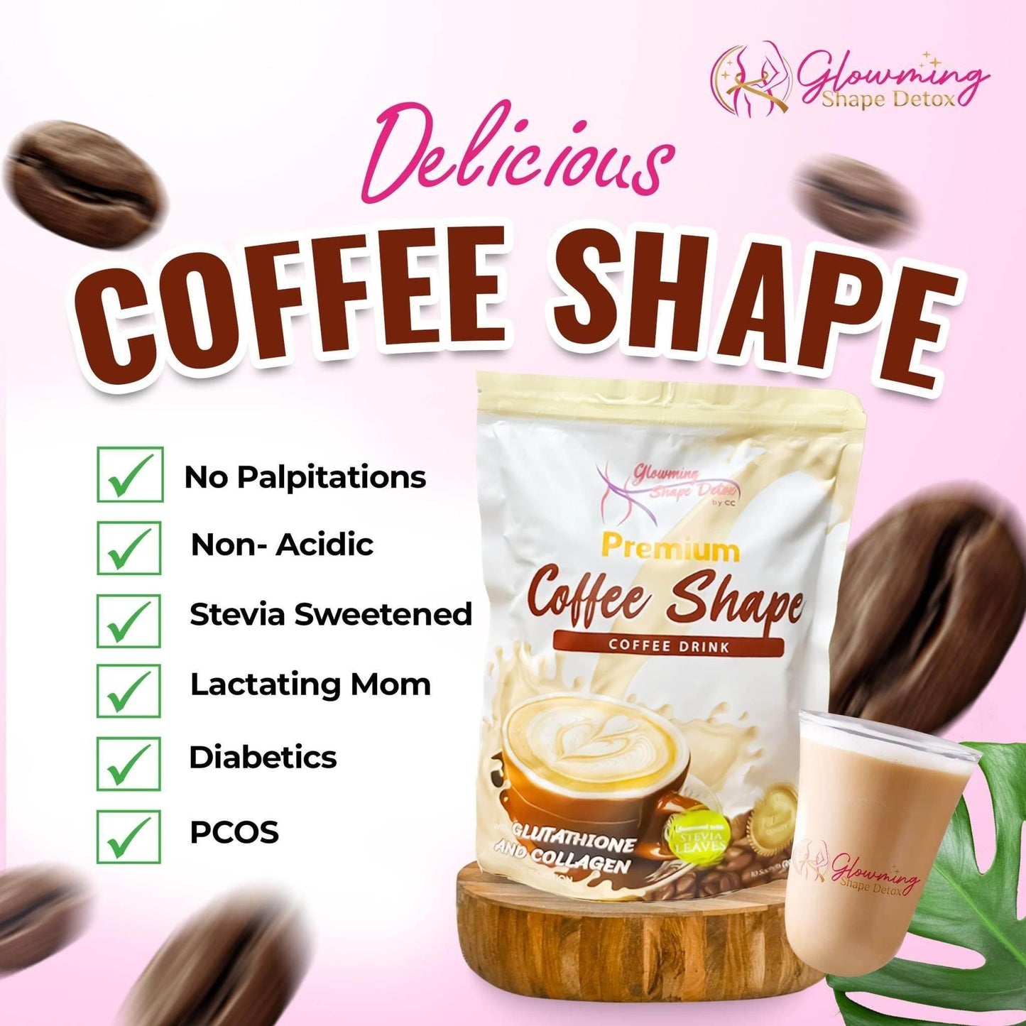 Premium Coffee Shape by Cris Cosmetics - MZG Health & Beauty Imports