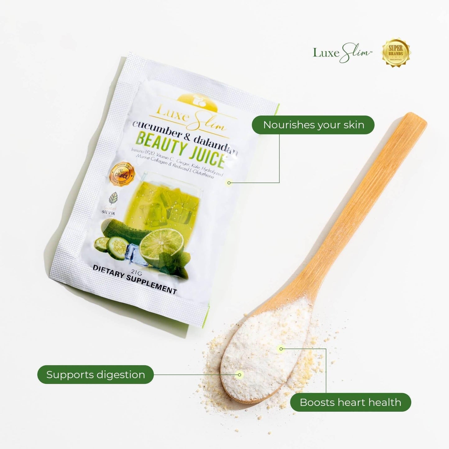 Luxe Slim Cucumber & Dalandan Beauty Juice - MZG Health & Beauty Imports