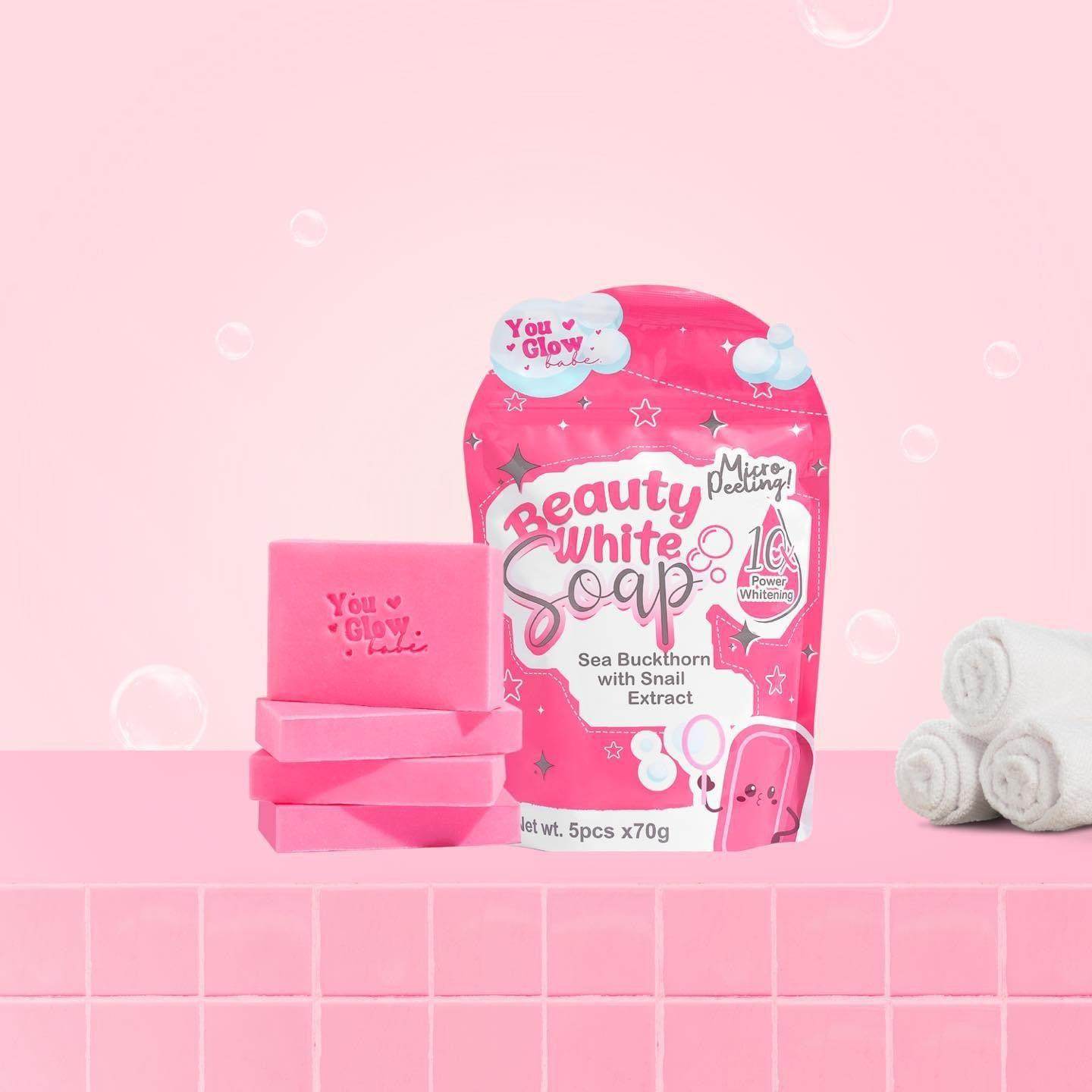You Glow Babe Beauty White Soap 70g x5 - MZG Health & Beauty Imports