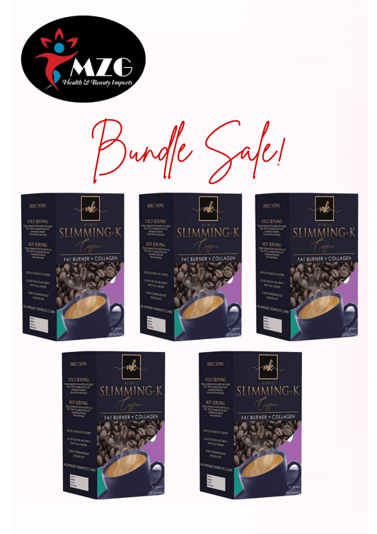 Bundle Sale 5 Boxes Slimming K Coffee by Madam Kilay - MZG Health & Beauty Imports