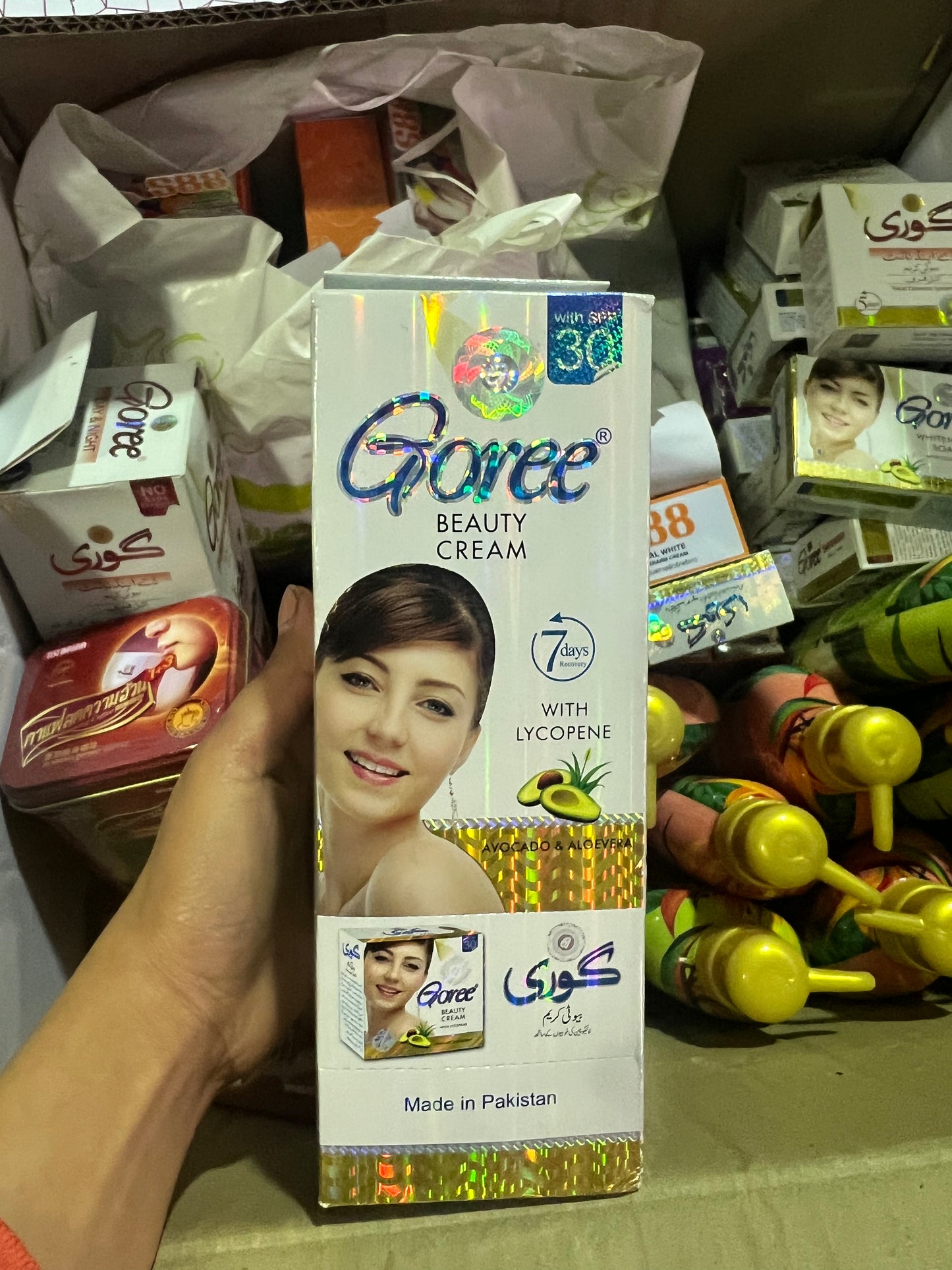 Goree Beauty Cream Body Lotion Avocado & Aloevera - MZG Health & Beauty Imports