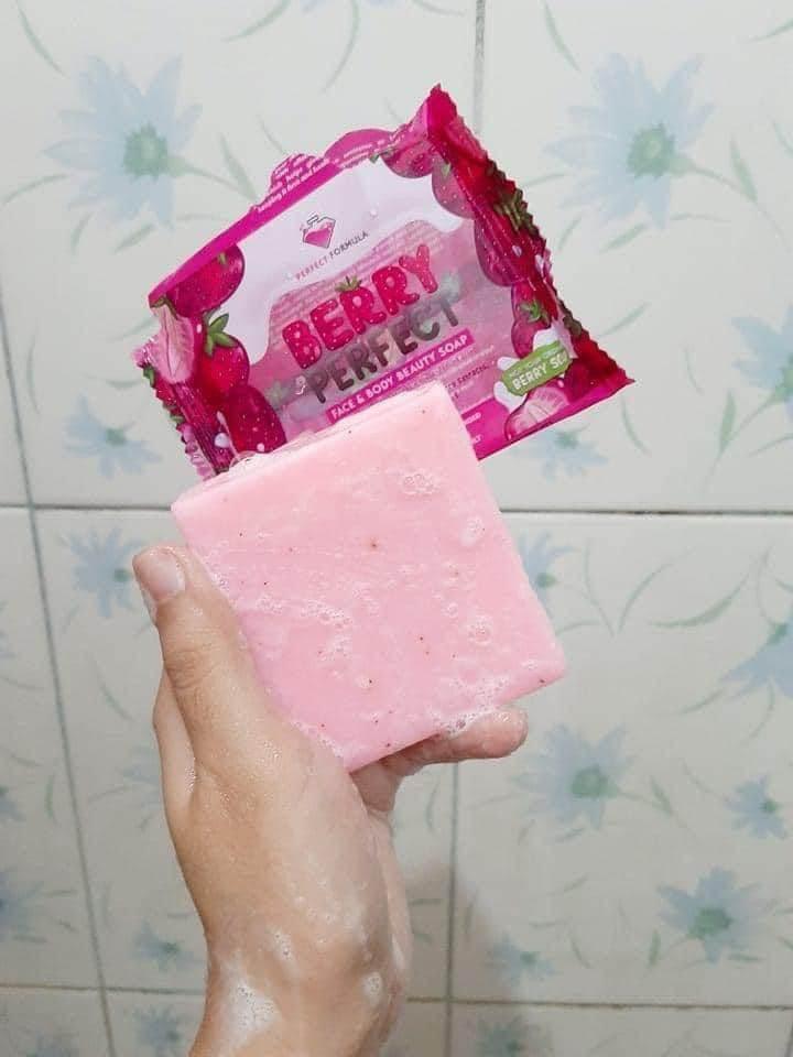 Perfect Formula Berry Perfect Face and Body Beauty Soap - MZG Health & Beauty Imports