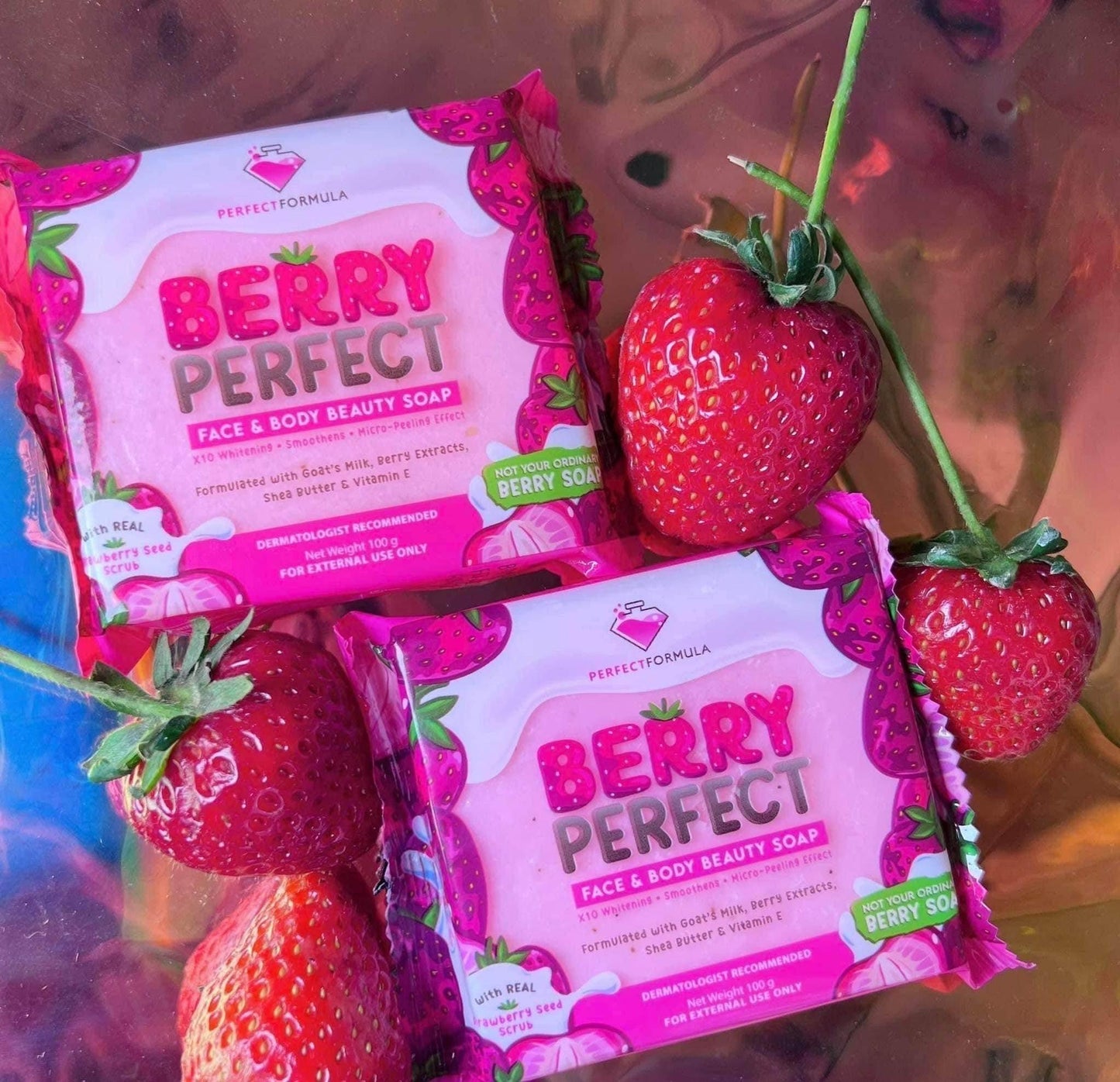 Perfect Formula Berry Perfect Face and Body Beauty Soap - MZG Health & Beauty Imports
