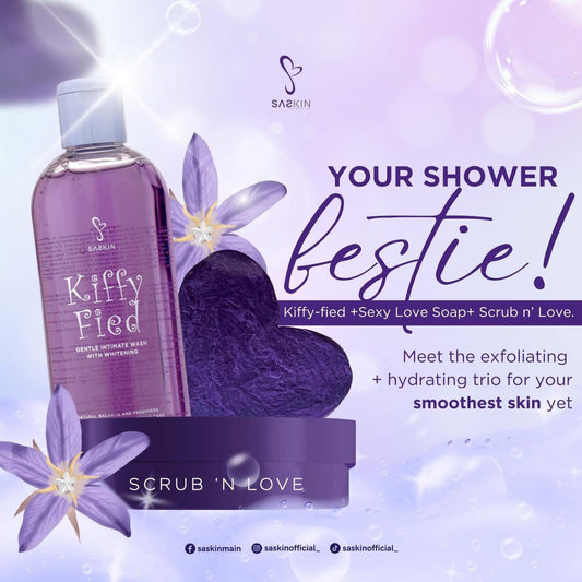 Saskin Kiffy Fied Gentle Intimate Wash with Whitening - MZG Health & Beauty Imports