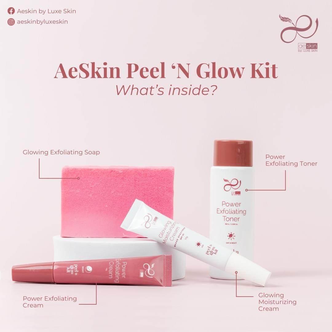 AeSkin Peel N Glow Kit by Luxeskin - MZG Health & Beauty Imports