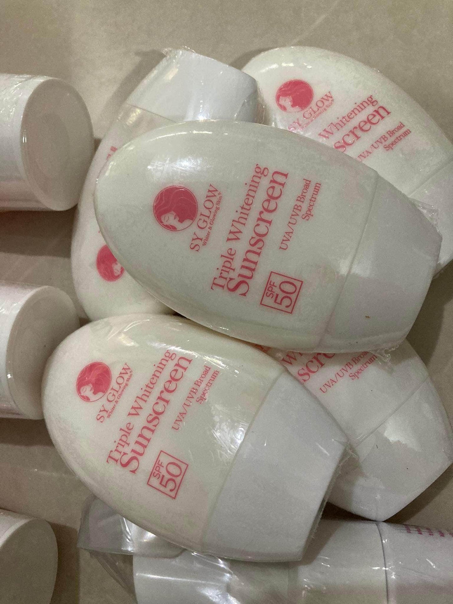 SY Glow Triple Whitening Sunscreen SPF 50 | 50ml - MZG Health & Beauty Imports