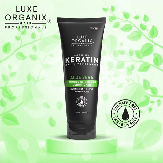 Luxe Organix Premium Keratin Aloe 210ml - MZG Health & Beauty Imports