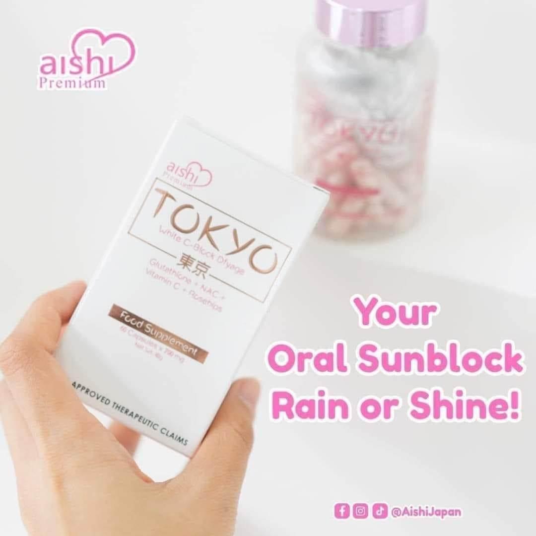 Aishi Premium Tokyo Glutathione + NAC + Vitamin C + Rosehips - MZG Health & Beauty Imports