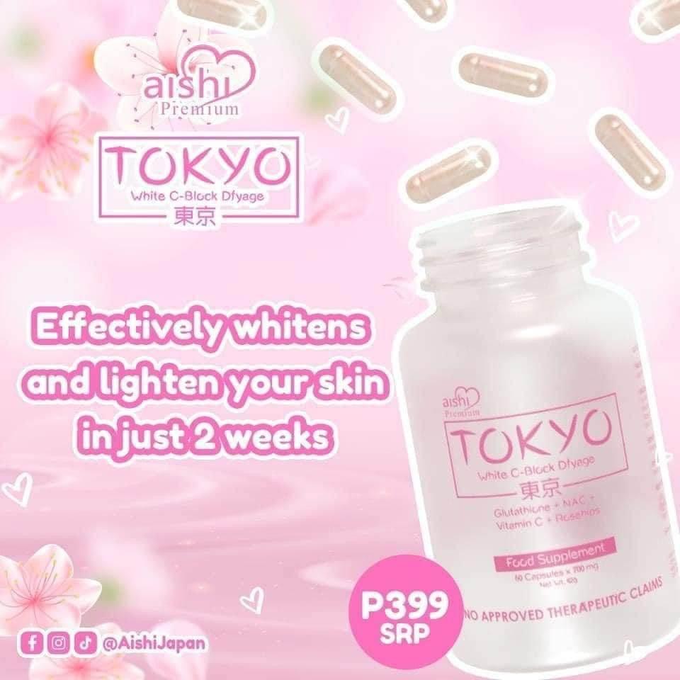 Aishi Premium Tokyo Glutathione + NAC + Vitamin C + Rosehips - MZG Health & Beauty Imports