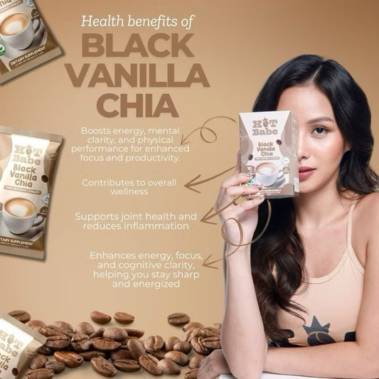 Hot Babe Black Vanilla Chia - MZG Health & Beauty Imports