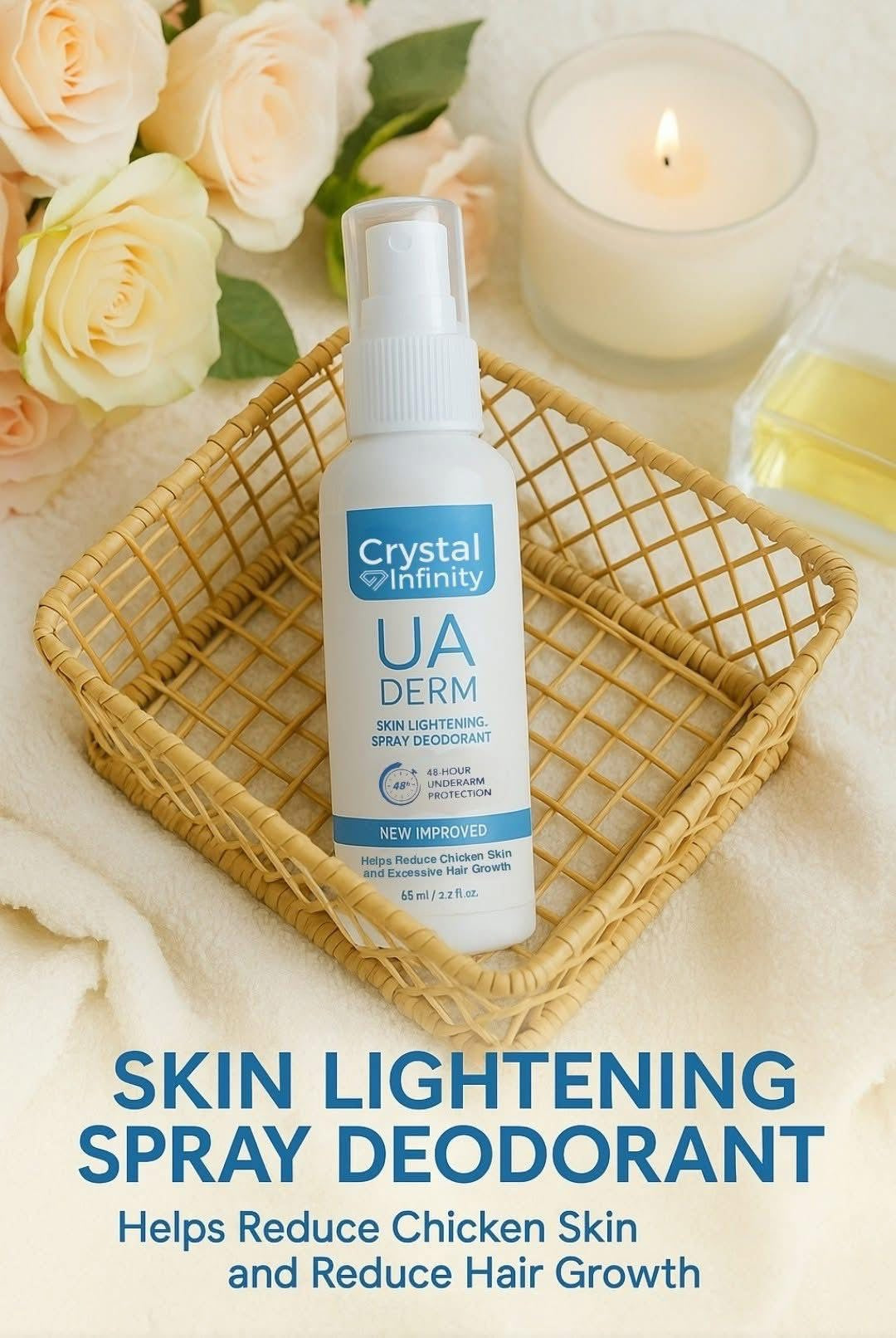 Crystal Infinity UA Derm Spray Deodorant - MZG Health & Beauty Imports