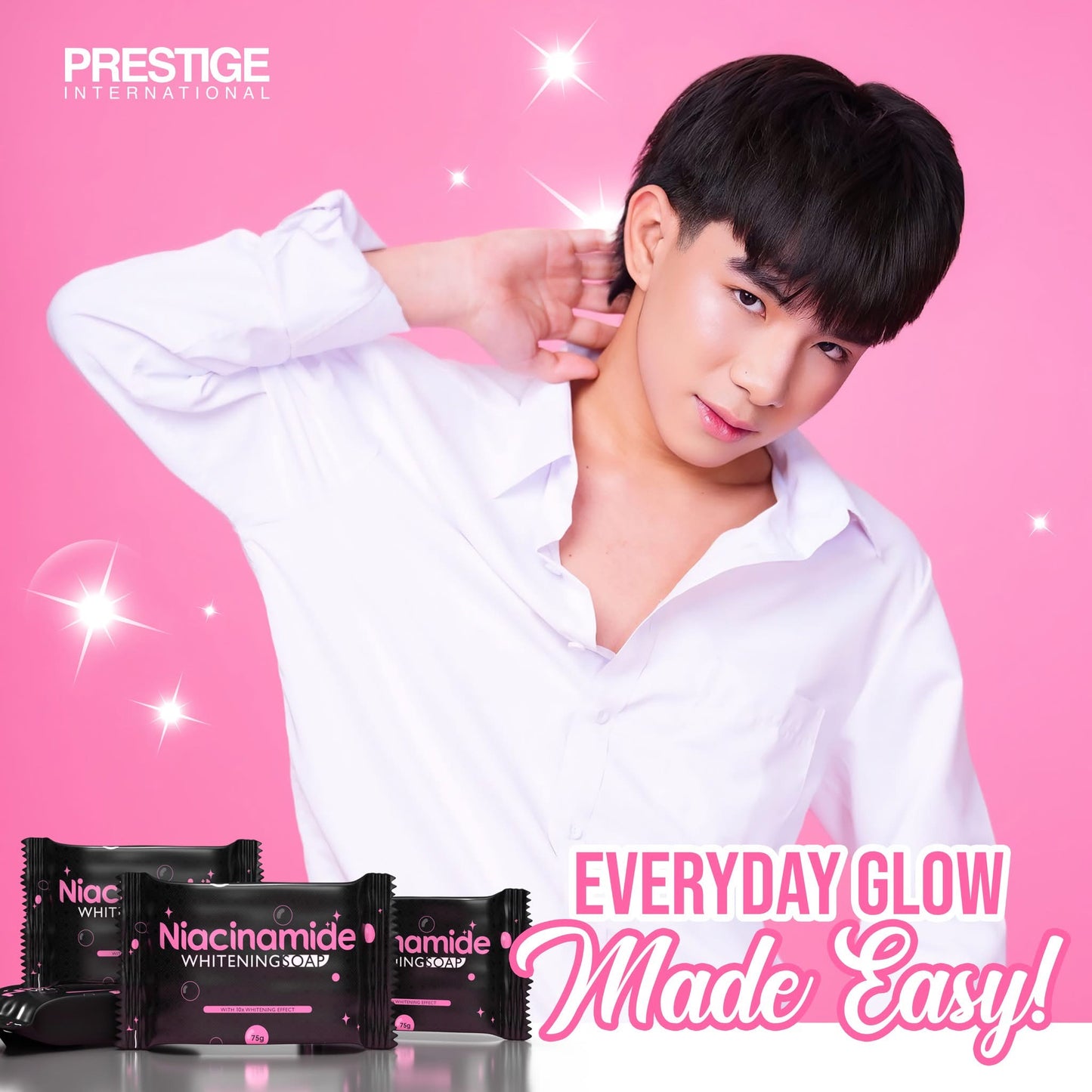 Prestige International Niacinamide Whitening Soap - MZG Health & Beauty Imports