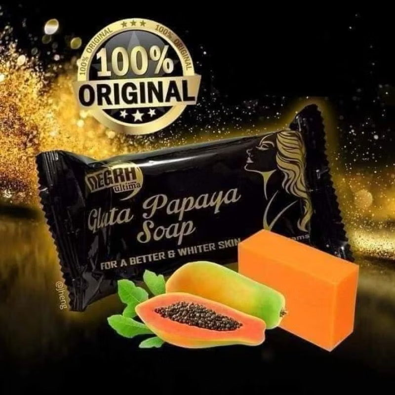 Negra Gluta Papaya Soap - MZG Health & Beauty Imports