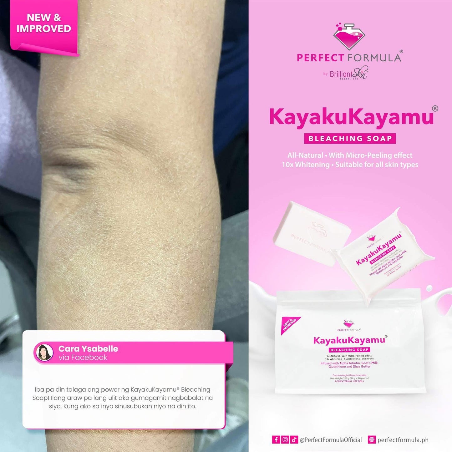 Perfect Formula Kayaku Kayamu Bleaching Soap
