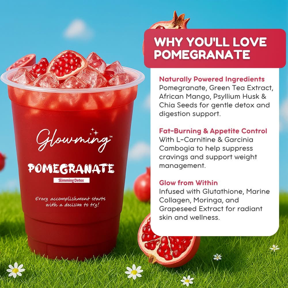 Cc Glam Glowming Pomegranate Drink | 10 Sachets