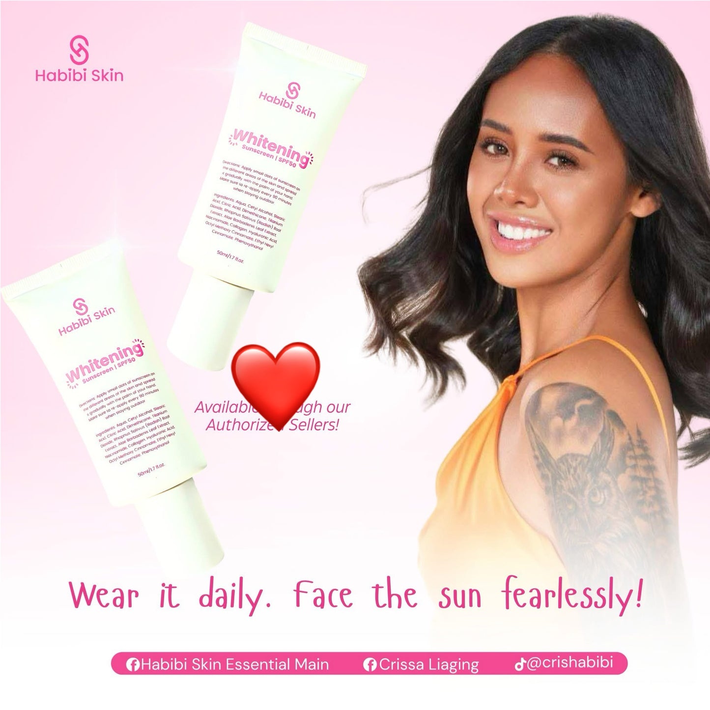Habibi Skin Whitening Sunscreen