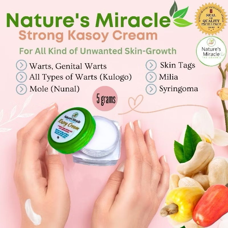 Nature’s Miracle Kasoy Cream | 5g