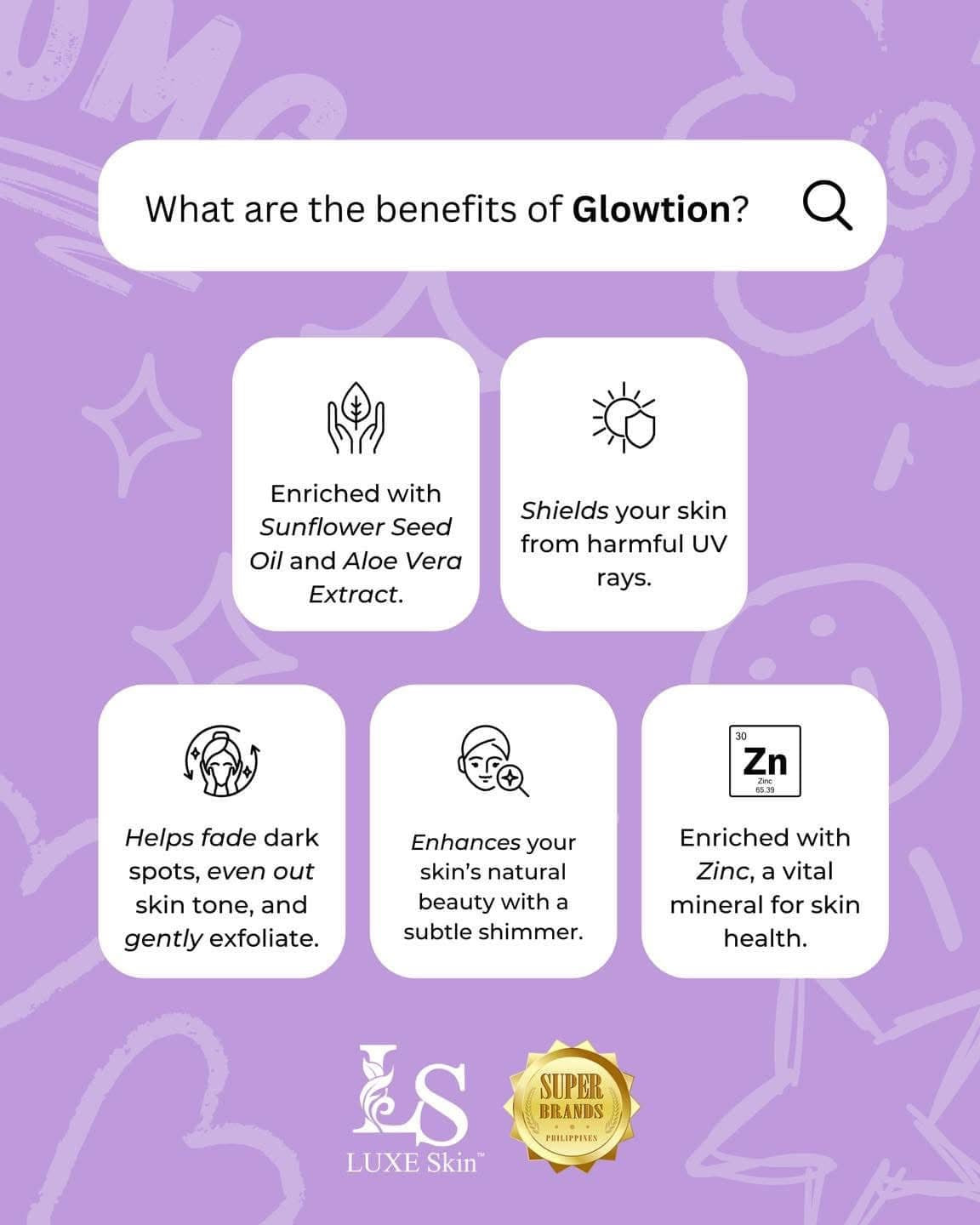 Luxe Skin Glowtion | Body Lotion with SPF50