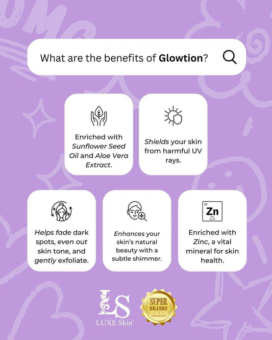 Luxe Skin Glowtion | Body Lotion with SPF50