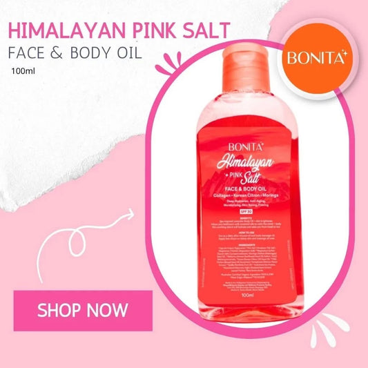Bonita Himalayan Pink Salt Face & Body Oil | 100ml