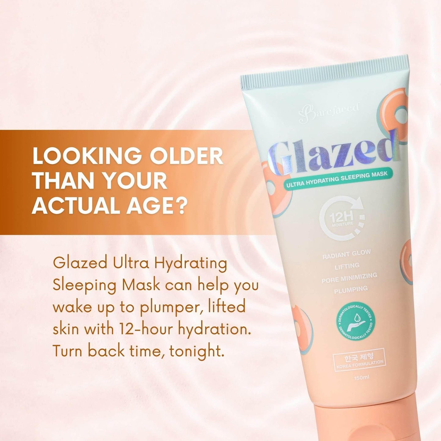 Barefaced Glazed Ultra Hydrating Sleeping Mask - MZG Health & Beauty Imports