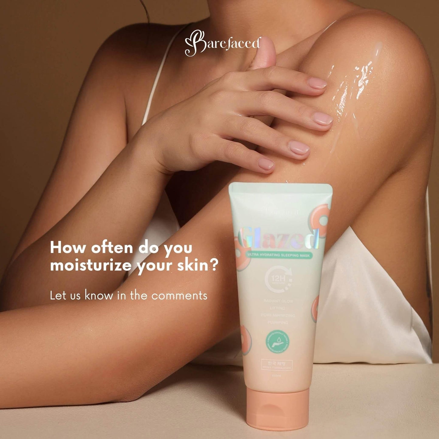 Barefaced Glazed Ultra Hydrating Sleeping Mask - MZG Health & Beauty Imports