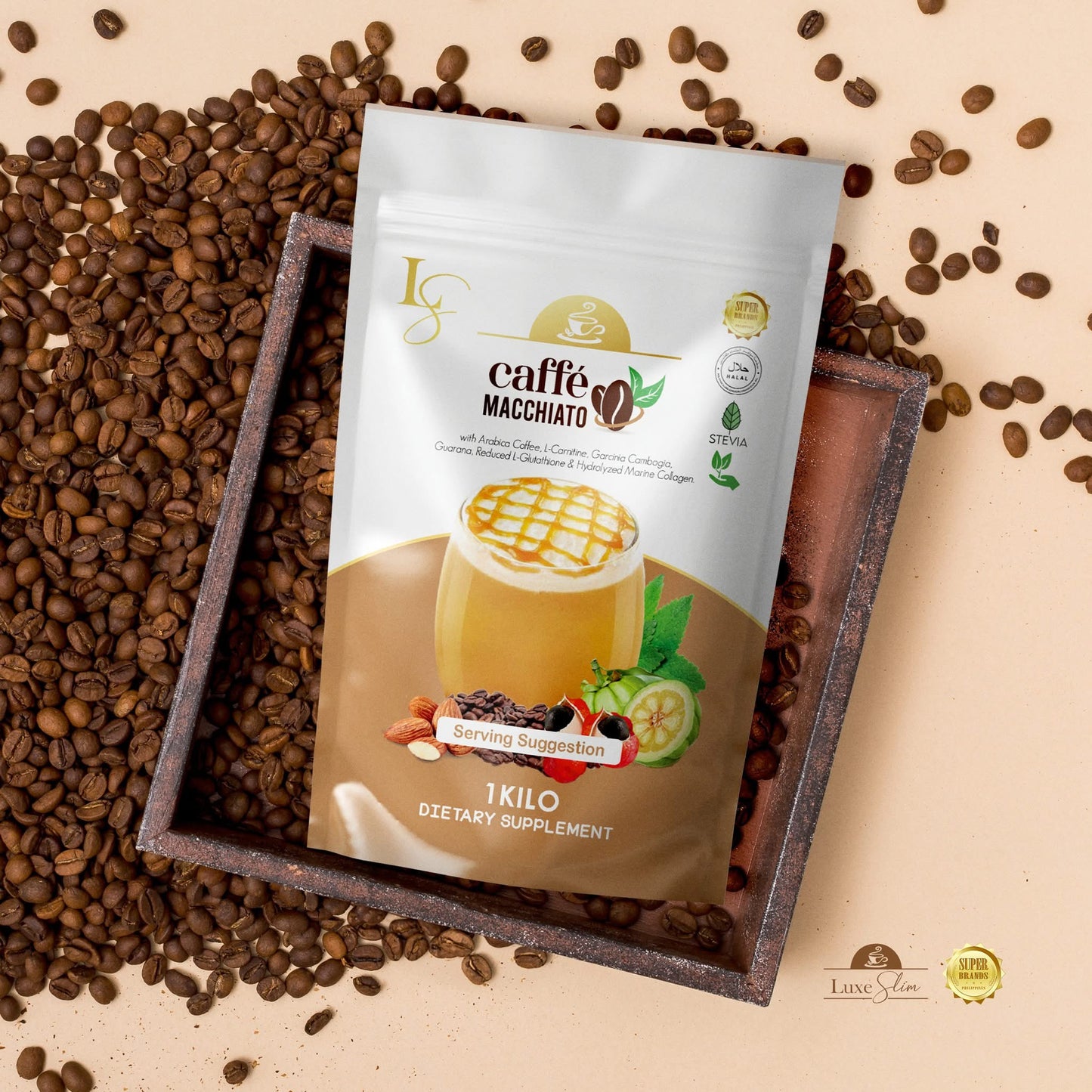 Luxe Slim Caffe Macchiato | 1 Kilo
