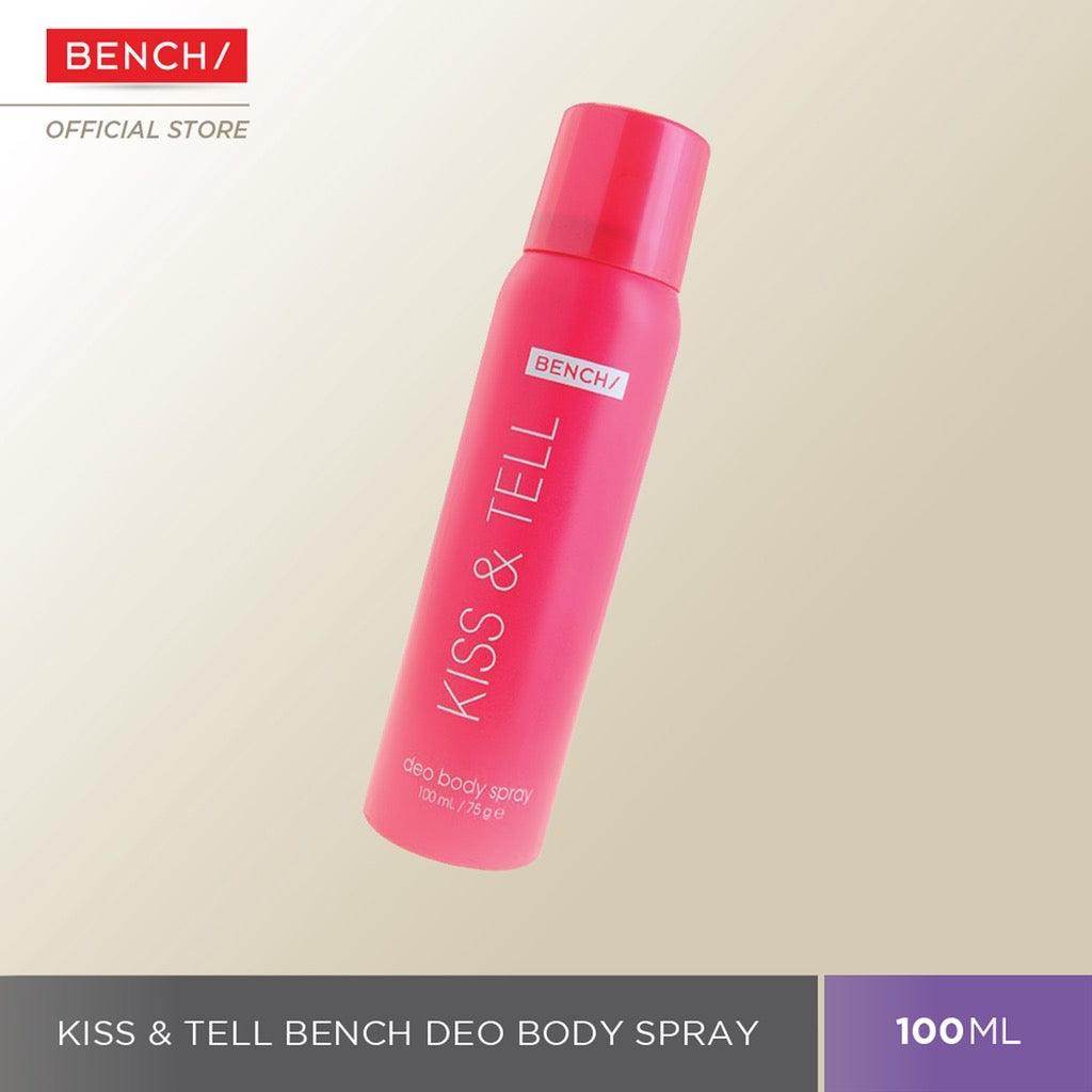 BENCH/ Kiss & Tell Deo Body Spray 100ml - MZG Health & Beauty Imports
