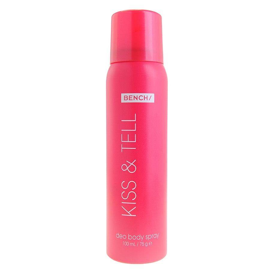 BENCH/ Kiss & Tell Deo Body Spray 100ml - MZG Health & Beauty Imports