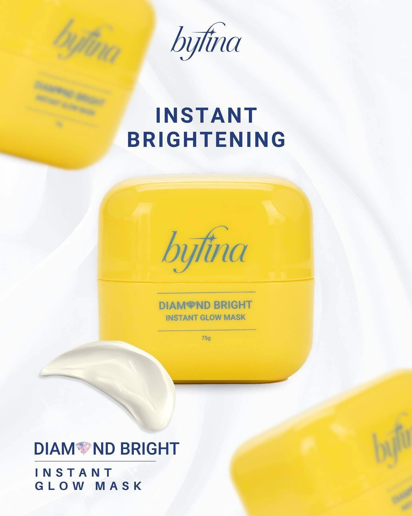 Byfina Diamond Bright Instant Glow Mask