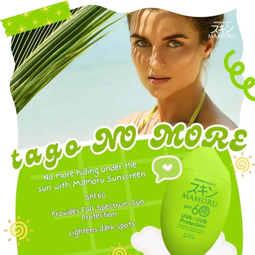 Madam Kilay Mamoru Sunscreen SPF60 - MZG Health & Beauty Imports