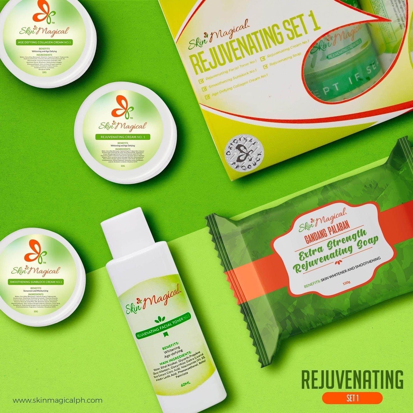 Skin Magical Rejuvenating Set No.1 - MZG Health & Beauty Imports