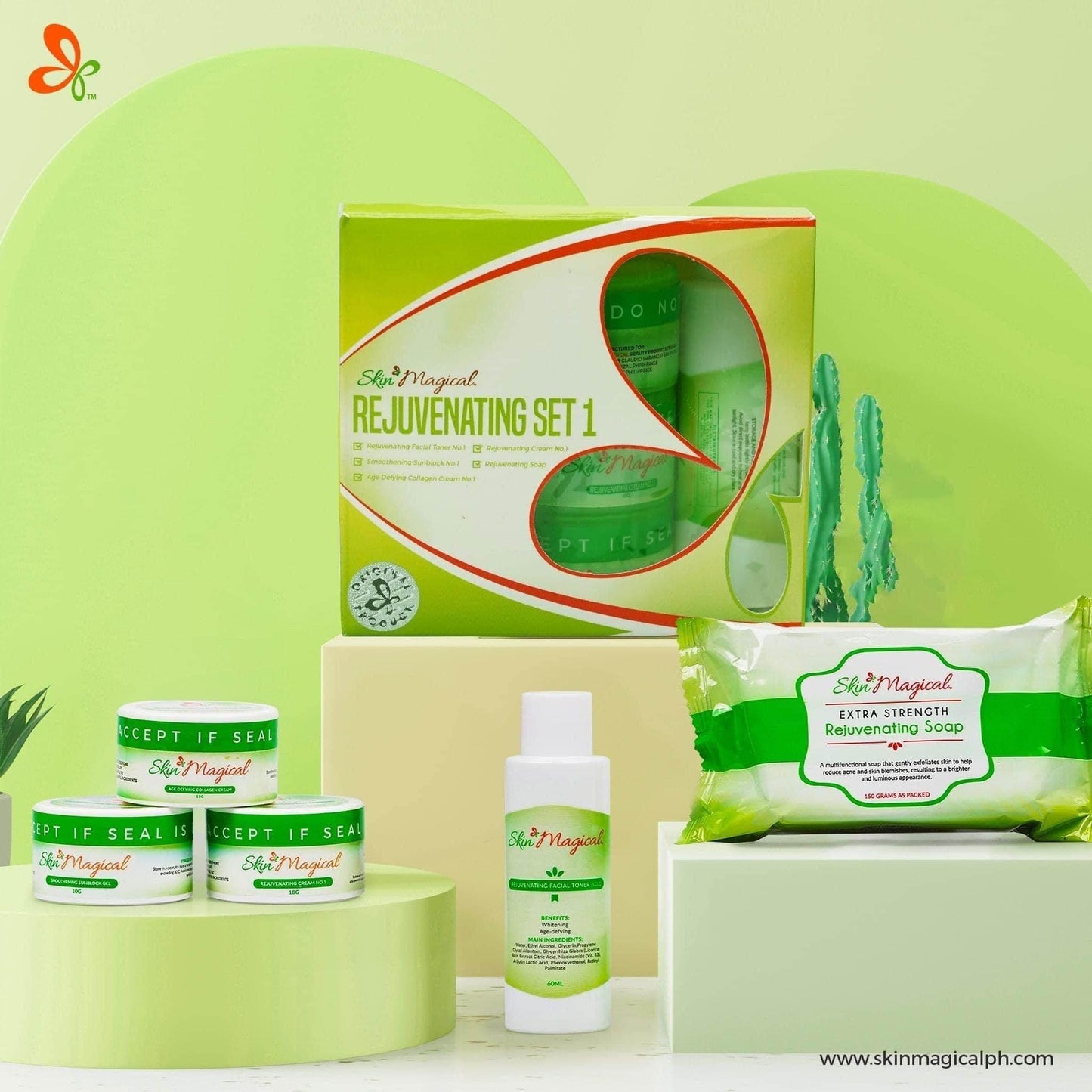 Skin Magical Rejuvenating Set No.1 - MZG Health & Beauty Imports